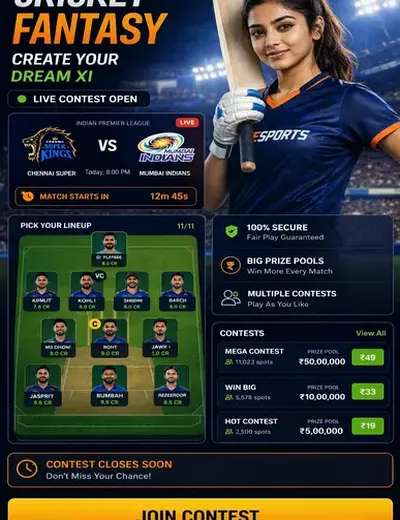 Baixaresportiva (download e sport iva) fantasy cricket & matchday visual 3